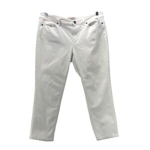 J Jill Jeans White 14P